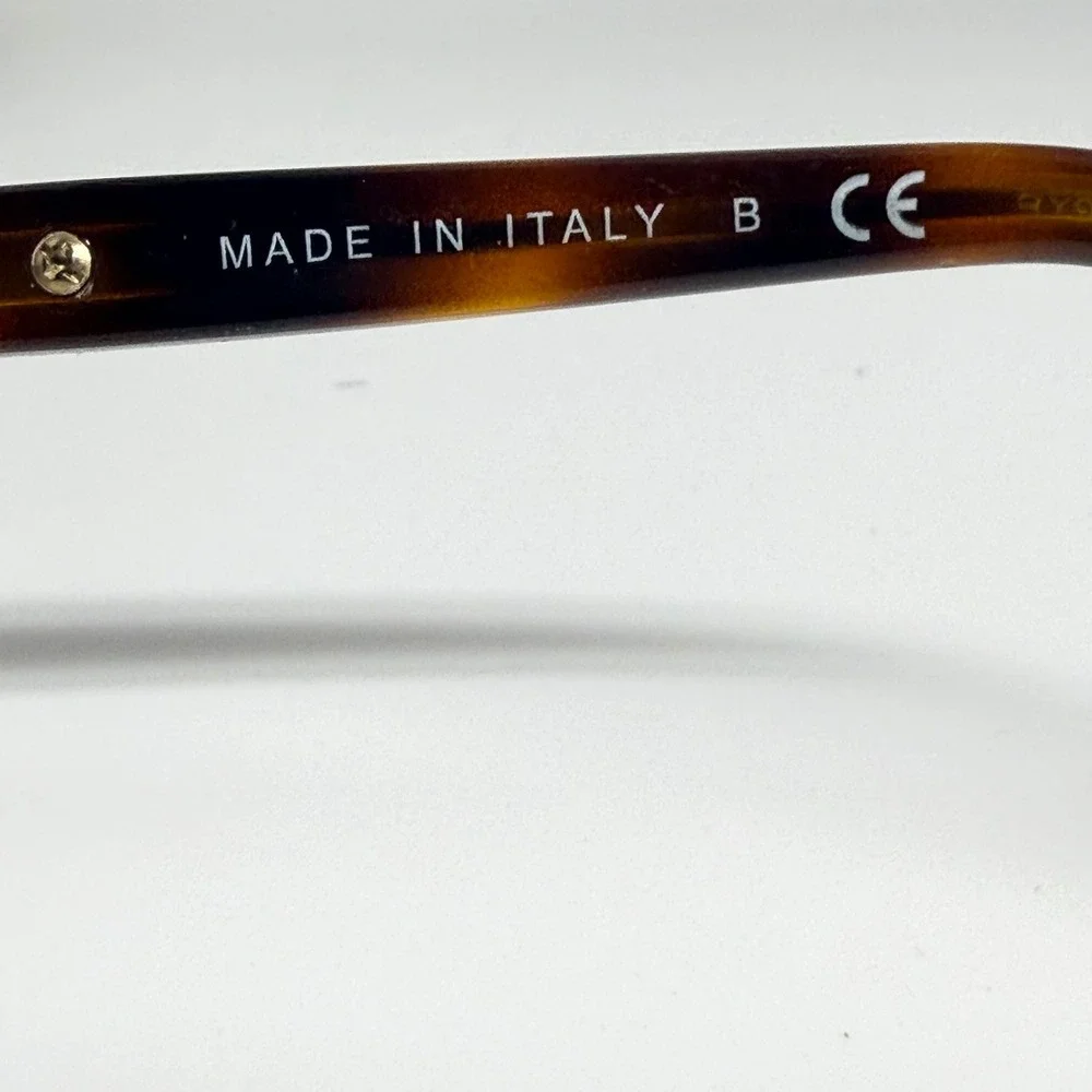 Burberry B 2232 3316 Dark Havana Tortoise Cat Eye Eyeglass Frame Italy 51-17-140